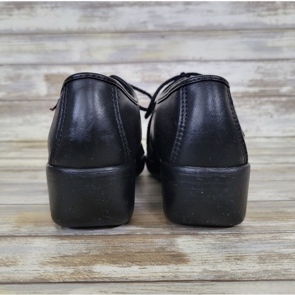 SAS Bounce Lace-Up Leather Moccasin Wedge Comfort Shoes Women's Size 6.5 W - Picture 10 of 13